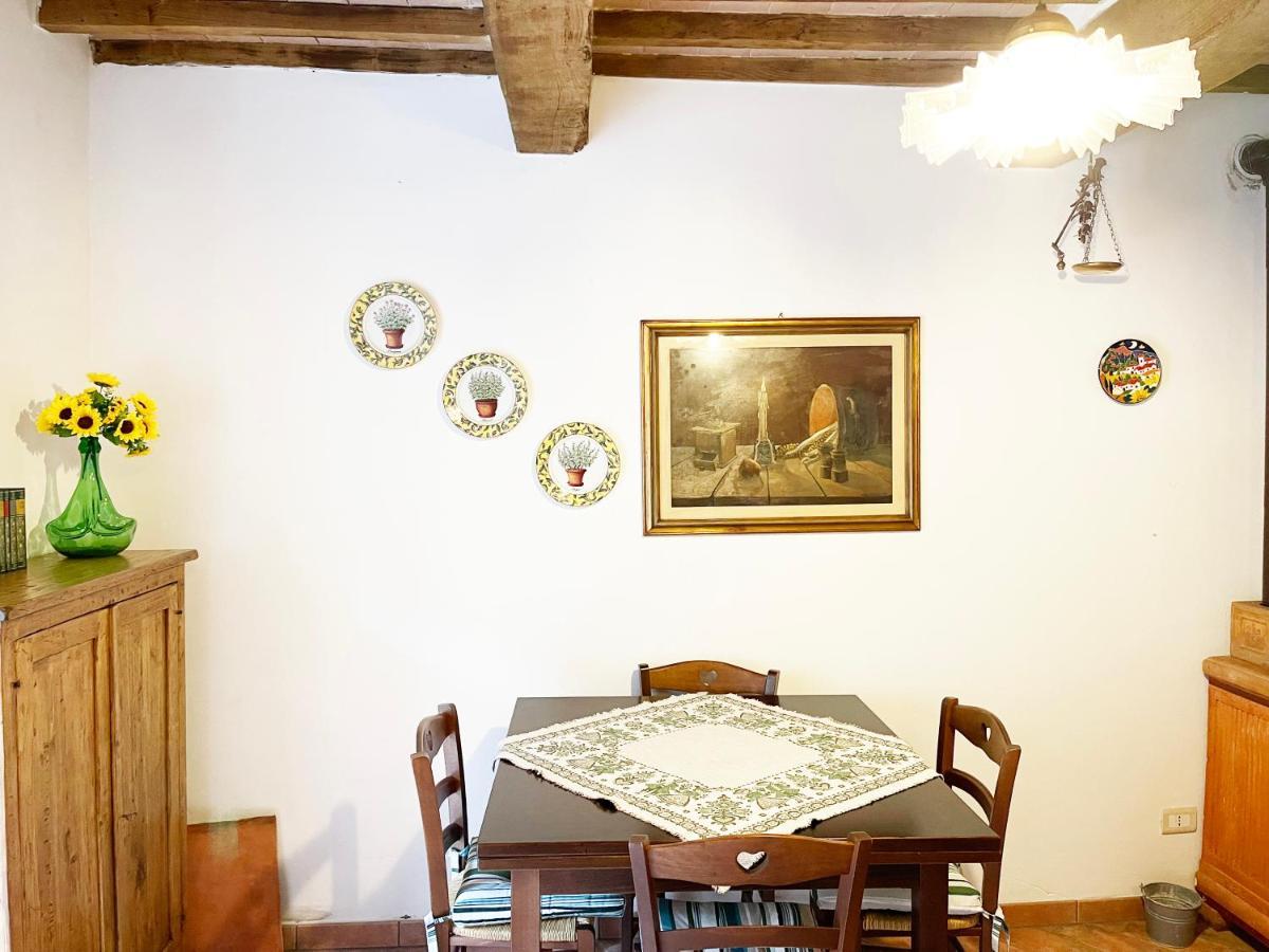 Angolino Appartamento In Centro E Terme A 10 Min San Quirico d'Orcia Ngoại thất bức ảnh